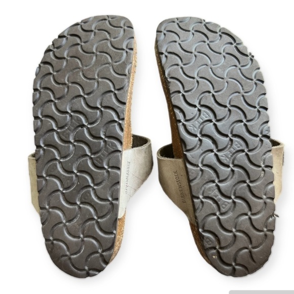 Birkenstock Gizeh Thong Leather Sandals Tan 37/6 - Picture 9 of 13